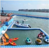 Andaman Lagoons - Popuplar Destination, Place to Visit or Sightseeing - Rajiv Gandhi Water Sports Complex or Andaman Water Sports Complex at Port Blair in Andaman Islands